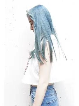 天神【大名】透明感ブルー